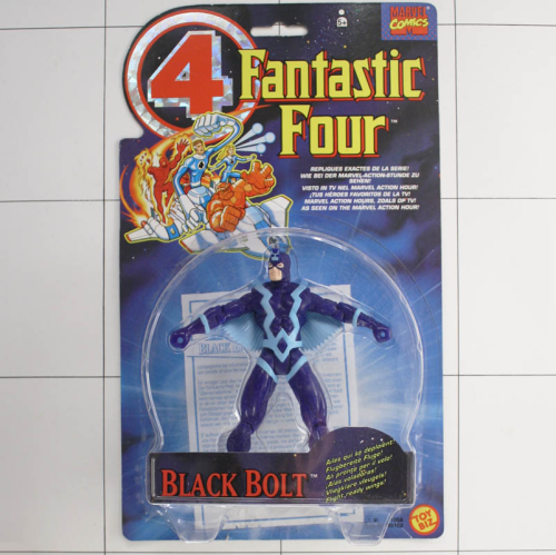 Black Bolt, Fantastic Four, Marvel, Toy Biz, Actionfigur