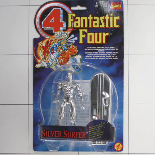 Silver Surfer, Fantastic Four, Marvel, Toy Biz, Actionfigur