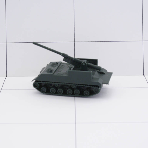 M40 SF Tank, ohne Räder, Airfix H0-00, Plastik-Fertigmodell
