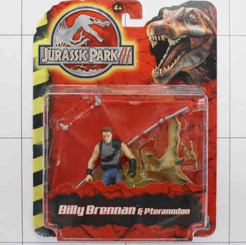 Billy Brennan & Pteranodon, Jurassic Park 3, Hasbro