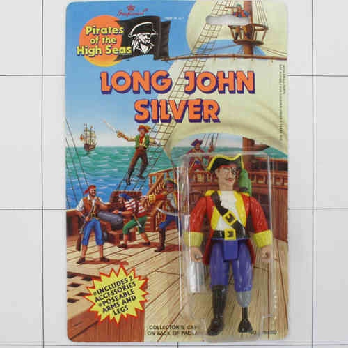 Long John Silver, Pirates of the high seas, Imperial, Actionfigur