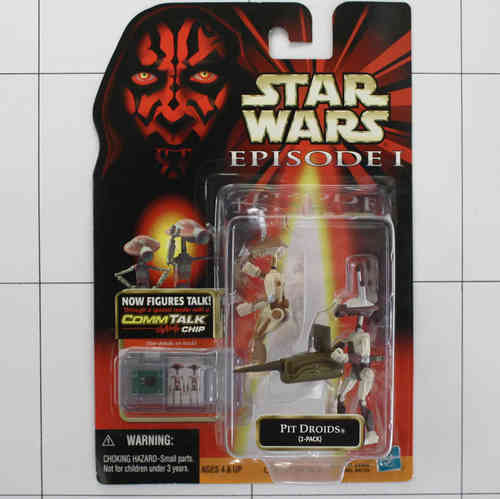 Pit Droids (2-Pack), Star Wars, Episode 1, Hasbro