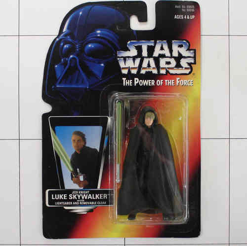 Luke Skywalker, Jedi Knight, Star Wars, rote Karte
