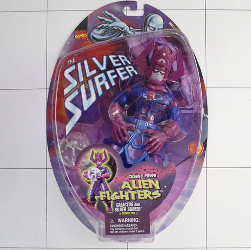 Galactus & Silver Surfer, Alien Fighters, ToyBiz, Marvel