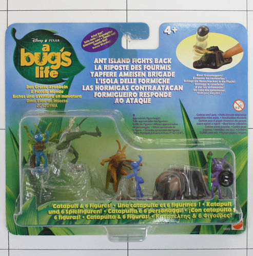 Tapfere Ameisen Brigade, A Bug`s Life, Krabbeln, Mattel, Spielwelt