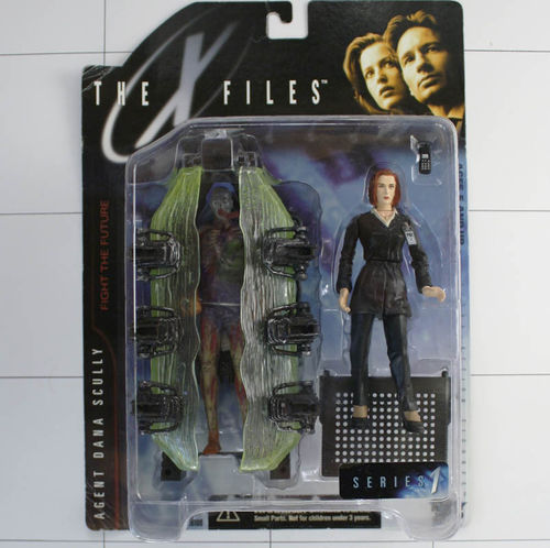 Agent Scully mit Cryopod Chamber, The X-Files, Akte X,  Actionfigur McFarlane