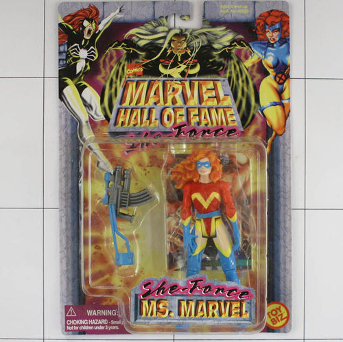 Ms. Marvel, She Force, Marvel Hall of Fame, Toy Biz