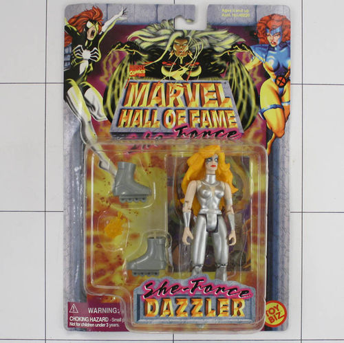 Dazzler, She Force, Marvel Hall of Fame, Toy Biz