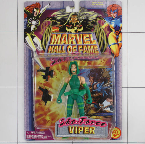 Viper, She Force, Marvel Hall of Fame, Toy Biz
