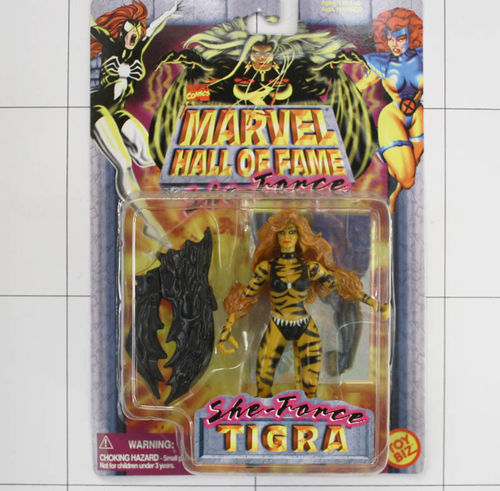 Tigra, She Force, Marvel Hall of Fame, Toy Biz