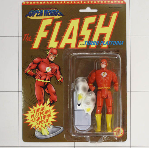 The Flash, Turbo, DC-Comics Super Heroes, ToyBiz