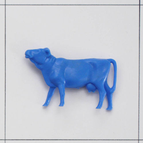Kuh, blau, Bauernhof, Leyla