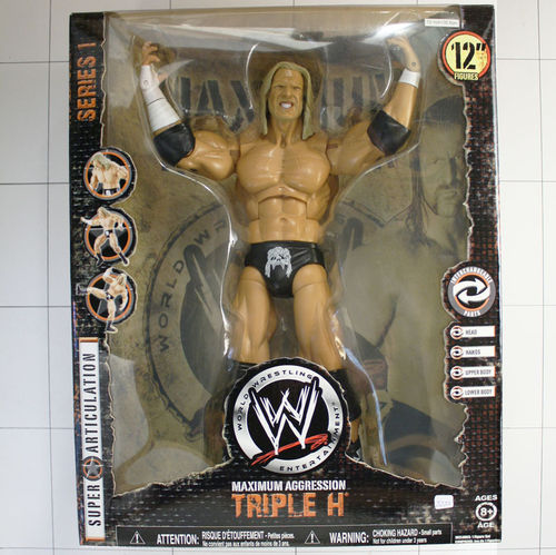 Triple H, 12 Zoll Figur, WWF, Wrestling, Jakks