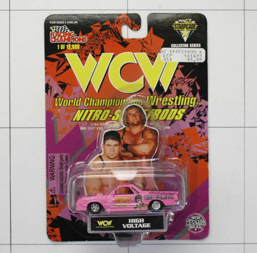 WCW,  High Voltage, Nitro Streetrods, Die-Cast Metal, Racing Champions