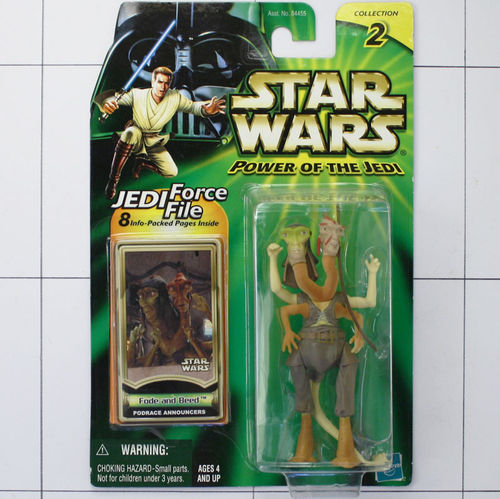 Fode and Beed, Star Wars, Power of the Jedi, Hasbro
