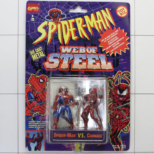 Spider-Man vs Carnage, Toy Biz, Die Cast Metal