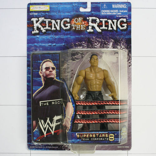 The Rock, WWF, King of the Ring, Superstars, Jakks Pacific, Actionfigur