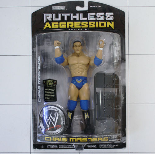 Chris Masters, WWF, Ruthless Aggression, Jakks Pacific, Actionfigur