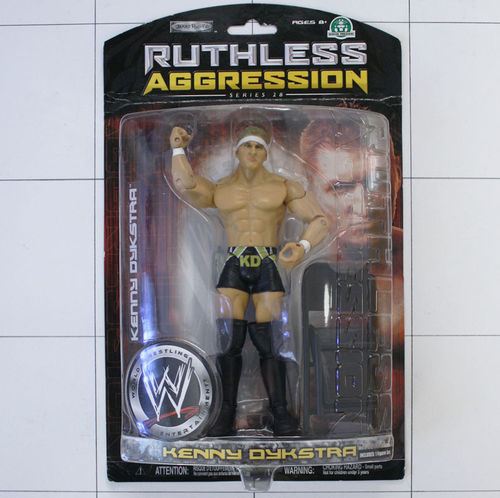 Kenny Dykstra, WWF, Ruthless Aggression, Jakks Pacific, Actionfigur