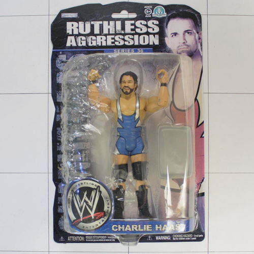 Charlie Haas, WWF, Ruthless Aggression, Jakks Pacific, Actionfigur