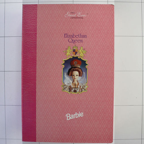 Elizabethan Queen Barbie, Grat Eras Collection. Mattel