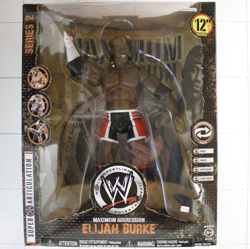 Elijah Burke, 12 Zoll Figur, WWF, Wrestling, Jakks