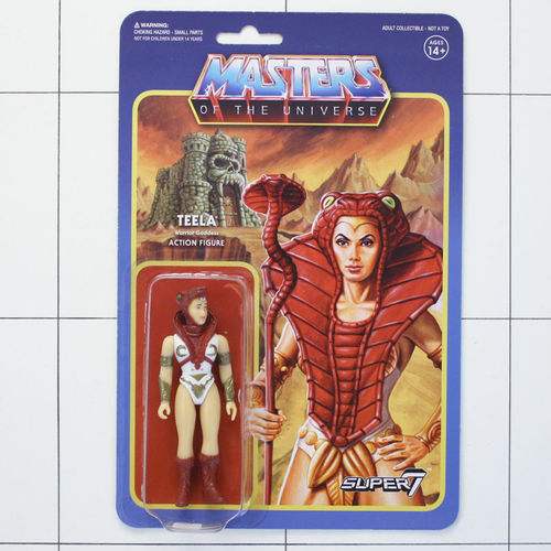 Teela, Masters of the Universe, ReAction, Super7