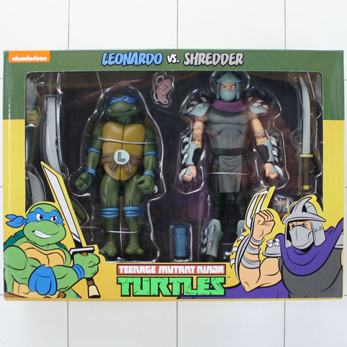 Leonardo vs. Shredder, TMN Turtles, Neca