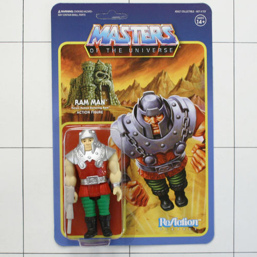 Ram Man, Masters of the Universe, ReAction, Super7
