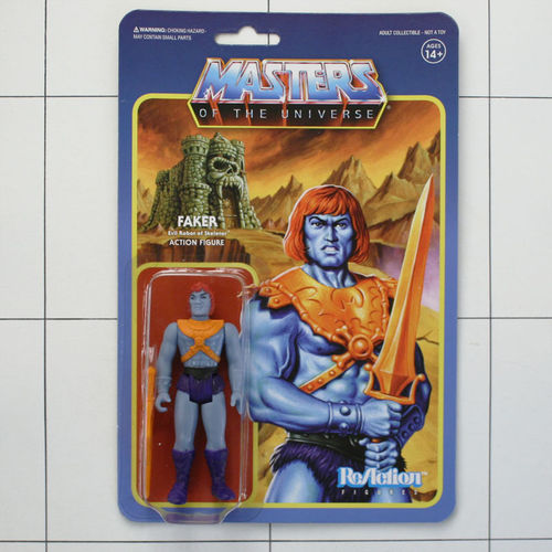 Faker, Masters of the Universe, ReAction, Super7
