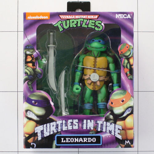 Leonardo, Turtles in Time,Turtles, Neca