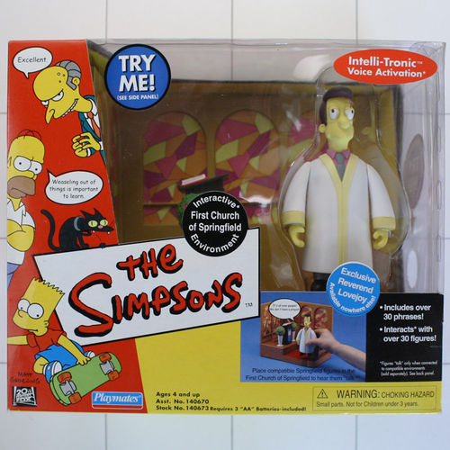 First Church of Springfield, The  Simpsons (Interactive Environment), Playmates
