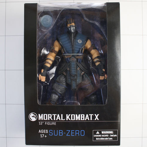 Sub-Zero, 12 inch, Großfigur, Mortal Kombat X, Mezco