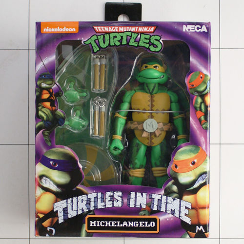 Michelangelo, Turtles in Time,Turtles, Neca