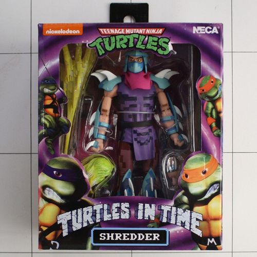 Shredder, Turtles in Time,Turtles, Neca