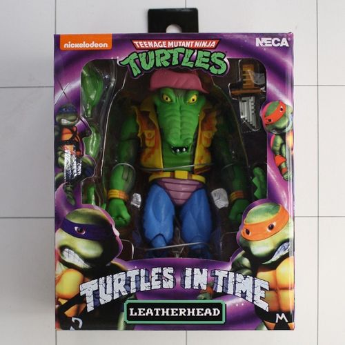 Leatherhead, Turtles in Time,Turtles, Neca