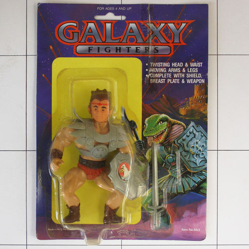 Figur Galaxy Fighters, Made in Hongkong
