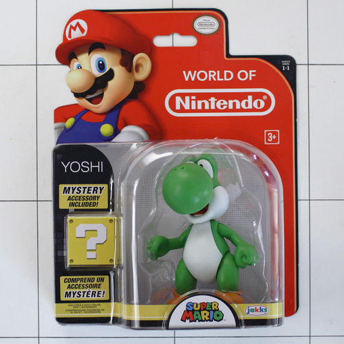 Yoshi, Super Mario, World of Nintendo, Jakks, Actionfigur