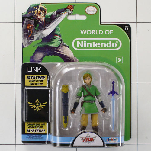 Link, Zelda, World of Nintendo, Jakks, Actionfigur