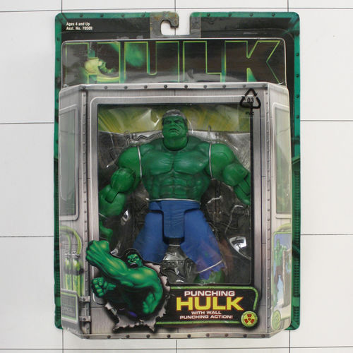Hulk, Punching, Marvel, Toy Biz, Actionfigur