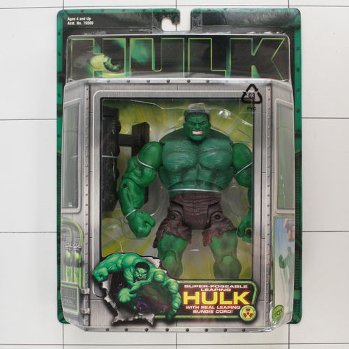 Hulk, super Poseable, Marvel, Toy Biz, Actionfigur