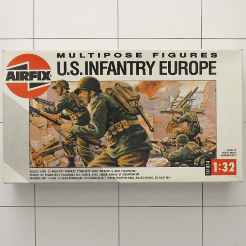 U.S. Infantry Europe, Airfix, Multipose Figuren