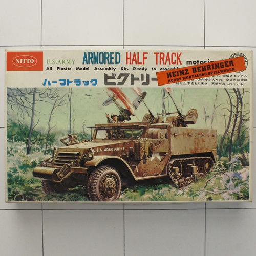 Armored Half-Truck, mit Motor, Nitto 1:35