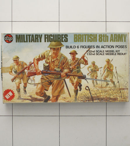 British 8th Army, Airfix, Multipose Figuren