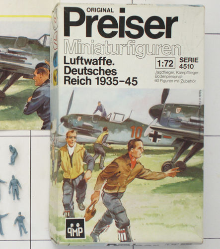 Luftwaffe, Preiser Miniaturen, 1:72