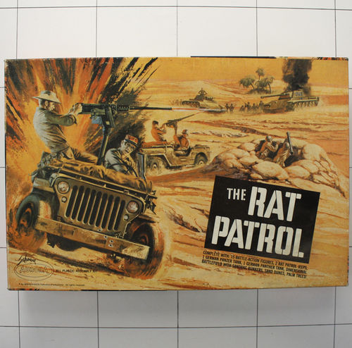 Rat Patrol, Aurora 1967, 1:72