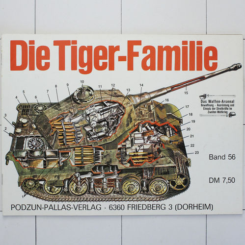 Tiger Familie, Waffen-Arsenal