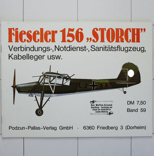 Fieseler Storch Fi 156, Waffen-Arsenal