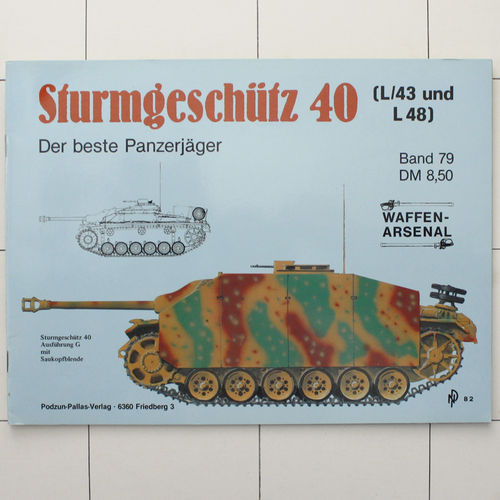Sturmgeschütz 40, Waffen-Arsenal