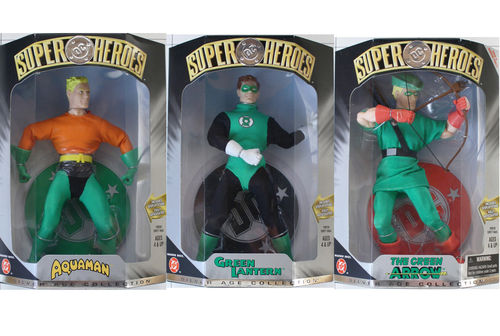 3 DC-Super Heroes, DC, Puppe, Doll, Hasbro